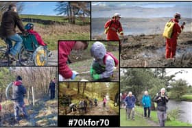 Peak District National Park Foundation has raised £130,000 to celebrate the park's 70th anniversary.