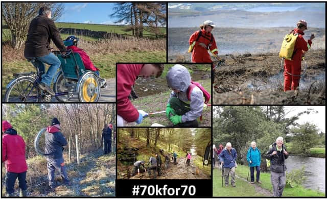 Peak District National Park Foundation has raised £130,000 to celebrate the park's 70th anniversary.