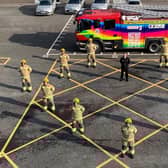 The new firefighters have taken up posts across Derbyshire.