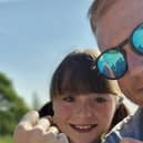 Lily and Matt Heywood. Photo Christie Hospital