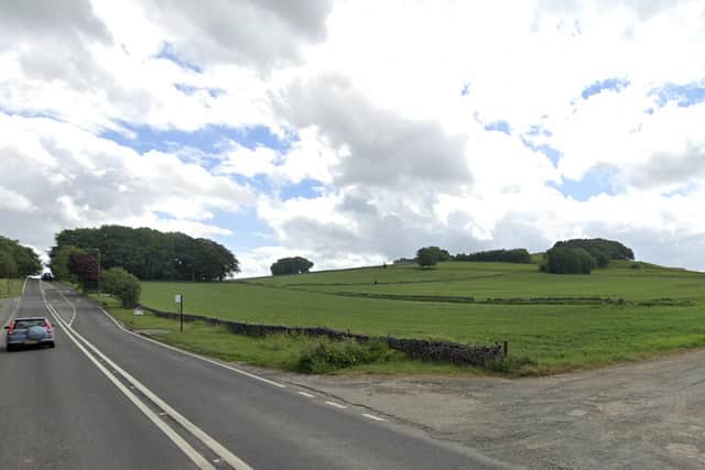 Land at Foxlow Farm which could be used for retail development. (Image: Google)