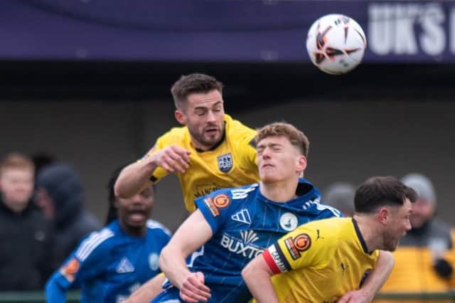 Action from Saturday's late defeat. Photo by Phil Peat Photography.