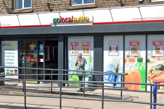 The robbery took place at the Go Local Extra store on Albion Road