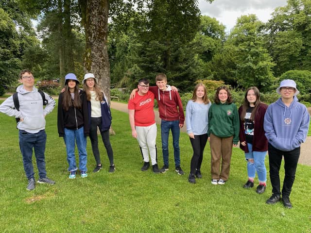 The teenagers are taking part in the National Citizen Service lifeskills programme.