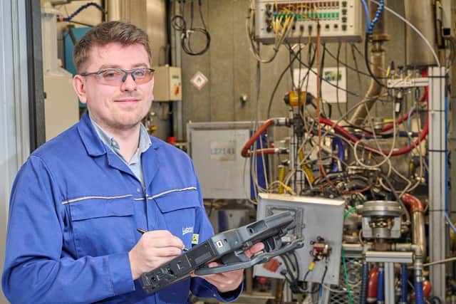 Ben Lewin at work in Lubrizol