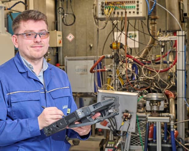 Ben Lewin at work in Lubrizol