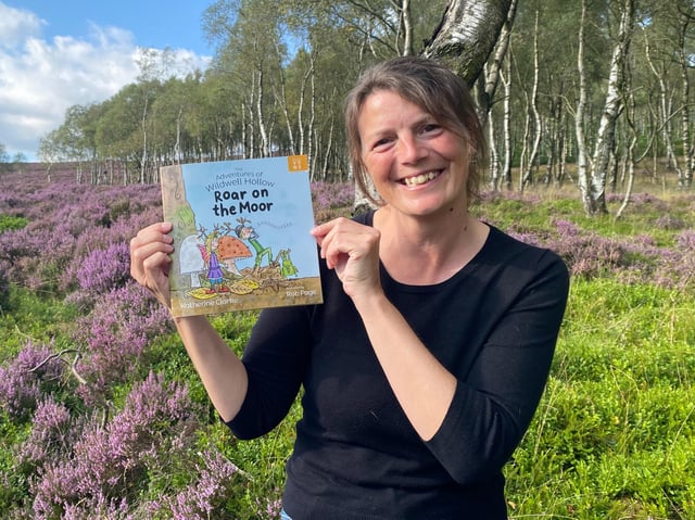Katherine Clarke's children's book Roar on the Moor is out now