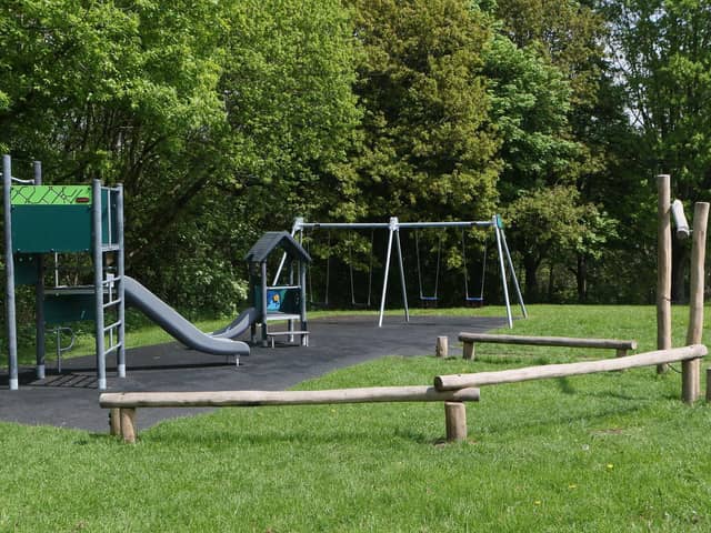 Jodrell Road Play Area Whaley Bridge. Pic Jason Chadwick
