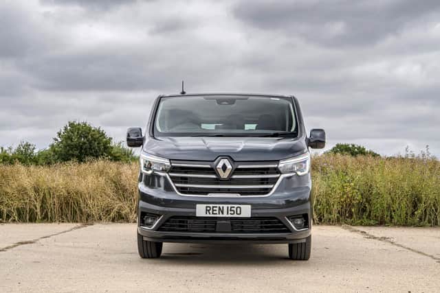 The Renault Trafic is smart and stylish.