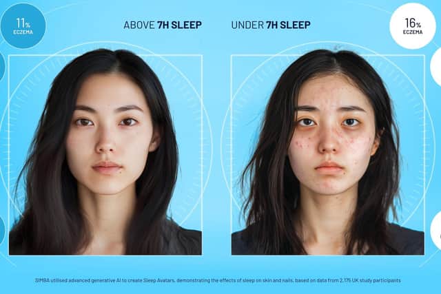 Above 7h sleep vs under 7h sleep