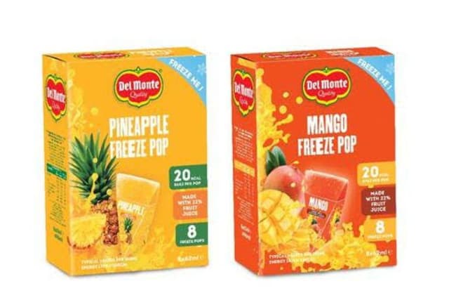 Del Monte serves up refreshing new freeze pops for healthier summer snacking