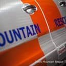 The elderly man was brought to safety by mountain rescue volunteers.  Credit: Derby MRT