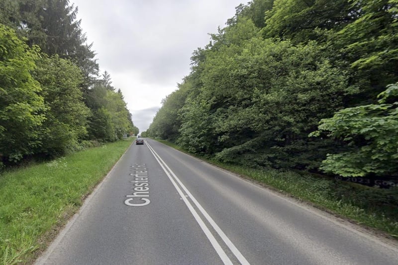 A632 Chesterfield Road/Amber Lane, Matlock.