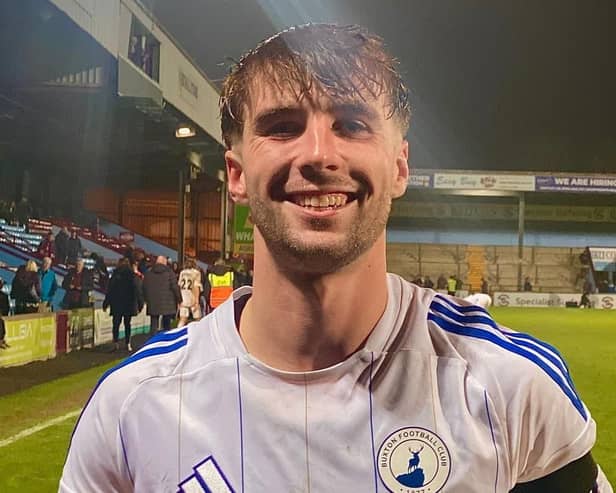 Cian Coleman is back at Buxton on a permanemnt deal.