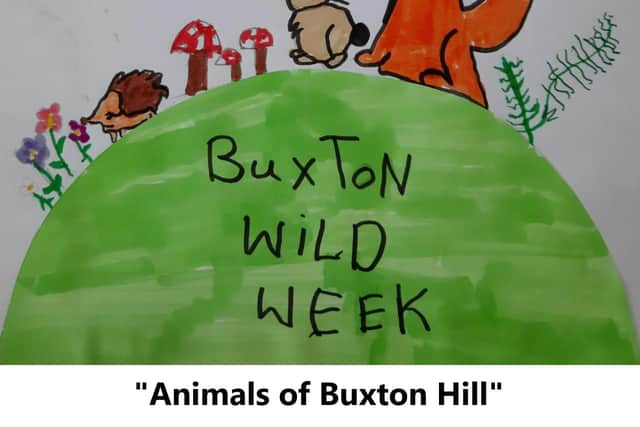 Animals of Buxton Hill by Renn in year six at Buxton Junior School was chosen as the winning design