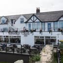 The new terrace at the Bamburgh Castle Inn (photo: Tracey Bloxham)