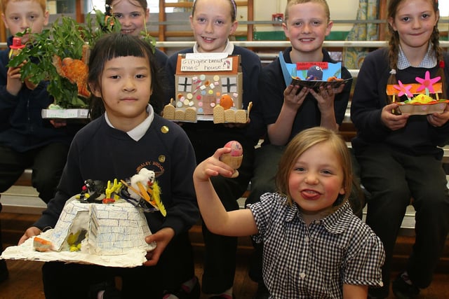 Whaley Bridge Primary, Easter Egg decorating competition winners