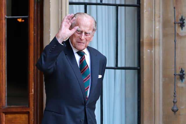 Prince Philip, who died this morning at the age of 99. (Photo by Adrian Dennis - WPA Pool/Getty Images)