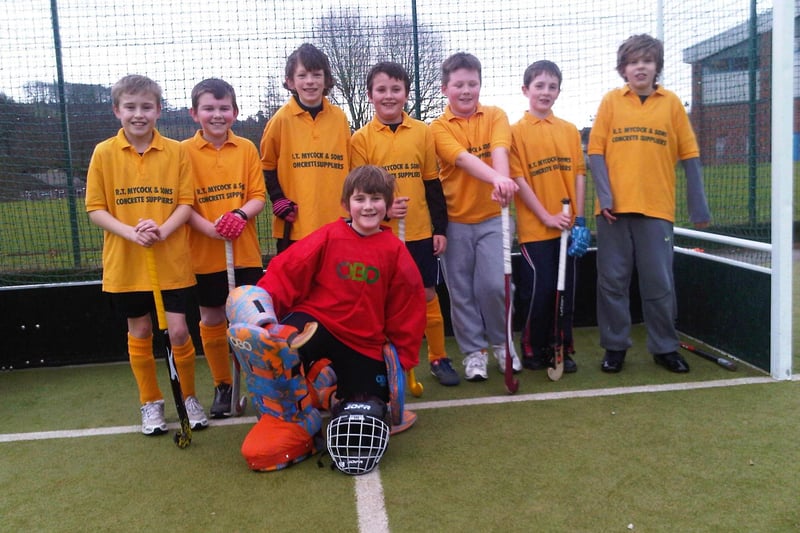 Buxton Hockey Club’s Under-11s: George Bradbury, Daniel Clayton, Joel Clayton, Elliot Fox, Harry Griffin, Joseph Grindey, Sid Morris, Matthew Watson.