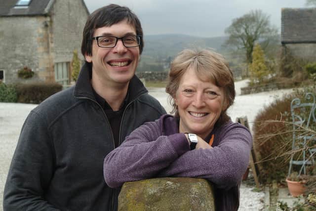Deborah and Martin Hofman, of Wheeldon Trees Farm Holiday Cottages. Picture: Jason Chadwick.