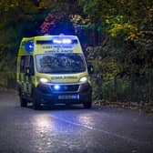 An East Midlands Ambulance Service ambulance.