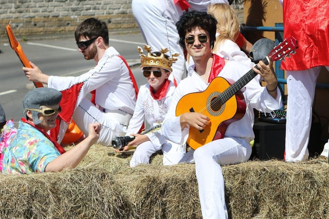 The many faces of Elvis at the Buxton Carnival