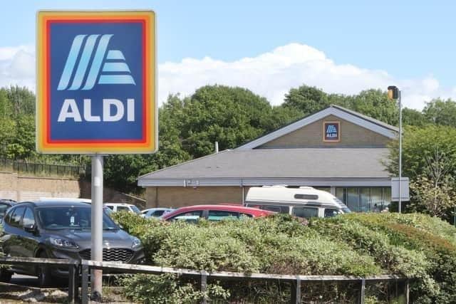 The Aldi Storeatt Buxton is set to make way for a Mcdonald's restaurant. Picture: Buxton Advertiser