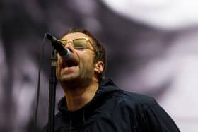 Liam Gallagher will perform on a barge on the River Thames. Photo by  Santiago Bluguermann/Getty Images.