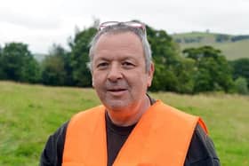 A Peak District archeology site of national importance - which uncovered an unknown Saxon civilisation - has been given a £20,000 grant to further investigate geo-archeology at the area, pictured Dr Ian Parker Heath who led the dig. Photo Jason Chadwick