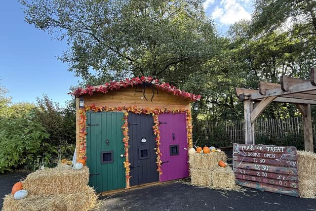 Do you dare knock on the trick or treat doors at Peak Wildlife Park this Halloween? Photo submitted