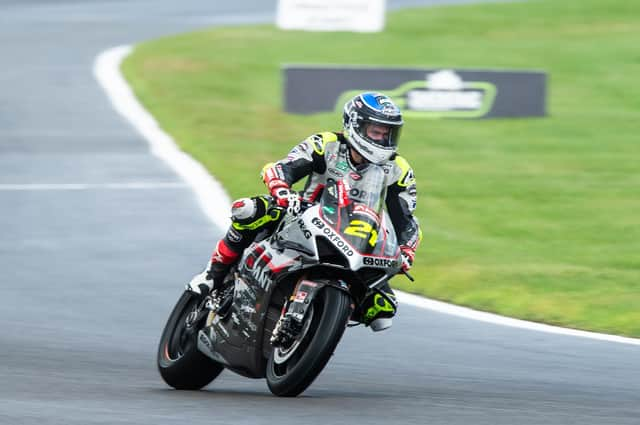 Christian Iddon in action at Brands Hatch. Photo by Michael Hallam.