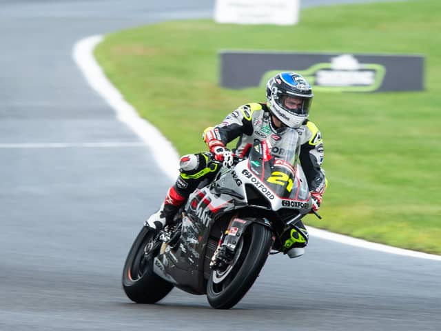 Christian Iddon in action at Brands Hatch. Photo by Michael Hallam.