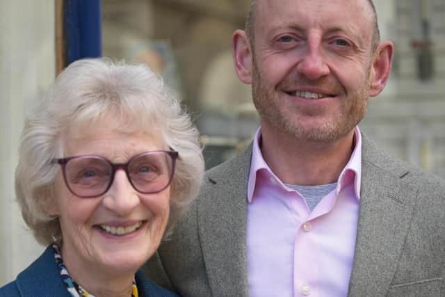 Teresa Coles & Martin Coles-Evans third and fourth generation from Hargreaves & Son in Buxton. Photo submitted