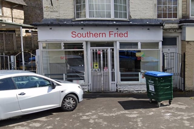 The chicken shop at 6 Bridge Street in Buxton was rated two out of five on December 1, 2021.