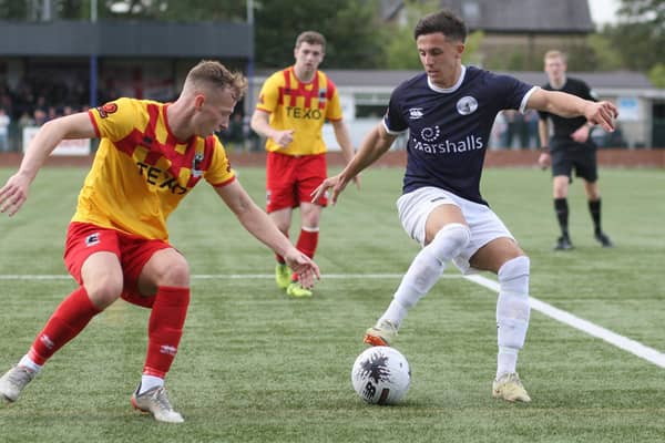 Sam Osborne - hat-trick hero against Darlington.