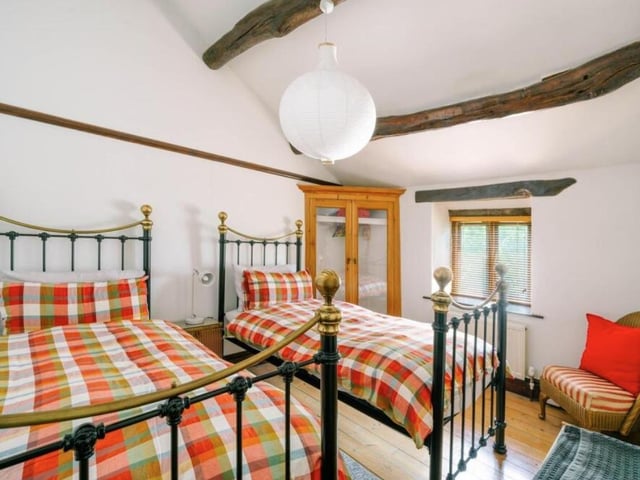 Each of the holiday cottages has two bedrooms.