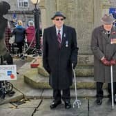 Changes to Chapel-en-le-Frith Remembrance Service because of national lockdown. President of the Chapel branch Derek Eley pictured at the cenotaph in 2019.