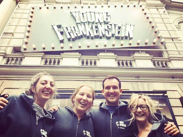 Matt and the team who worked on Young Frankenstein.