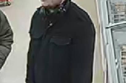 Police want to talk to this man who is a witness to a crime which happened in Spring Gardens