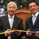 Flashback to 2007 when Lester Piggott and Frankie Dettori were pictured together at Newmarket. (PHOTO BY: Julian Herbert/Getty Images).