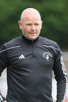 Buxton boss John McGrath was unhappy after Saturday's loss.