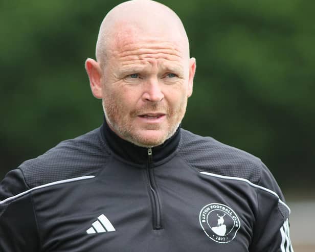 Buxton boss John McGrath was unhappy after Saturday's loss.