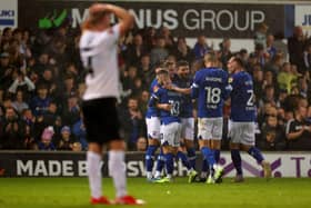 Agony for Buxton as Ipswich extend their lead on Sunday. Photo by Matchday Images.