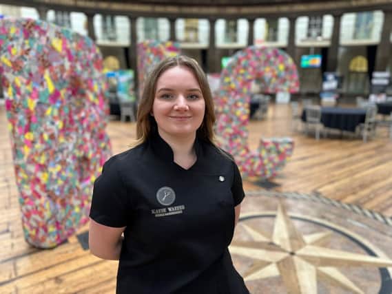 Katie Waites completed her Level 2 Hairdressing as a school leaver and went on to complete a Level 3 Hairdressing Apprenticeship at Buxton and Leek College. Photo submitted