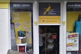 Buxton's Air Ambulance shop in Spring Gardens