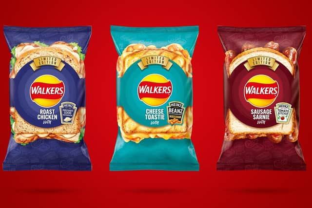 Sauce up your sandwich with new limited edition flavours from Walkers and Heinz.