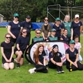 The victorious Buxton Belters squad at the Charlesworth Softball Cricket Festival.