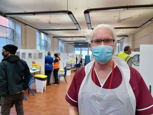 Voluneteers are needed to help with the covid booster roll out
