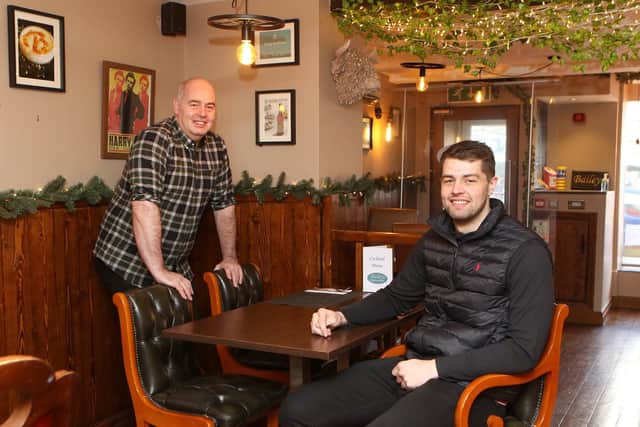 Dave Knowles and son Tim are moving their popular restaurant and bar Baileys from Whaley Bridge to Buxton