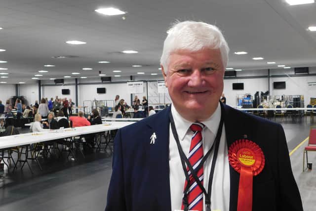 Chris Emmas-Williams, Labour Party leader in Amber Valley. Photo by Eddie Bisknell.